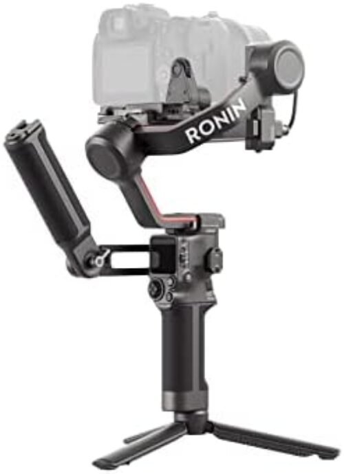 DJI RS 3 Combo, 3-Axis Gimbal Stabilizer for DSLR and Mirrorless Camera for Canon/Sony/Panasonic/Nikon/Fujifilm, 3 kg (6.6 lbs) Payload, Automated Axis Locks, 1.8″ OLED Touchscreen (Renewed)