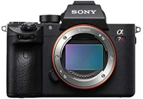 Sony Alpha 7R III Mirrorless Camera with 42.4MP Full-Frame High Resolution Sensor, Camera with Front End LSI Image Processor, 4K HDR Video and 3″ LCD Screen (Renewed)