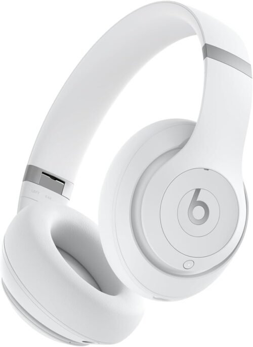 Beats Studio Pro – Wireless Bluetooth Noise Cancelling Headphones – Personalized Spatial Audio, USB-C Lossless Audio, Apple & Android Compatibility, Up to 40 Hours Battery Life – Matte White