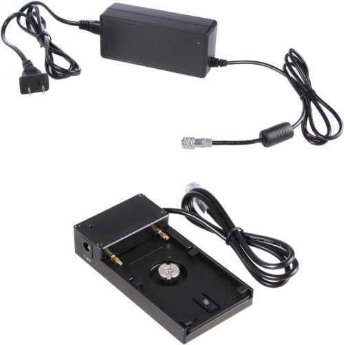 Fotga AC Power Adapter 12C 3A Output + NP-F970 NP-F960 Battery Plate Board for Blackmagic Pocket Cinema Camera 4K 6K PRO G2 BMCC 6K BMPCC
