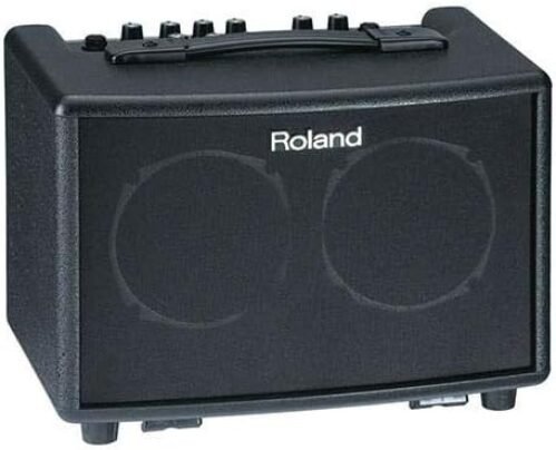 Roland AC-33 Acoustic Chorus Battery-powered 30-Watt Guitar Amplifier, Black