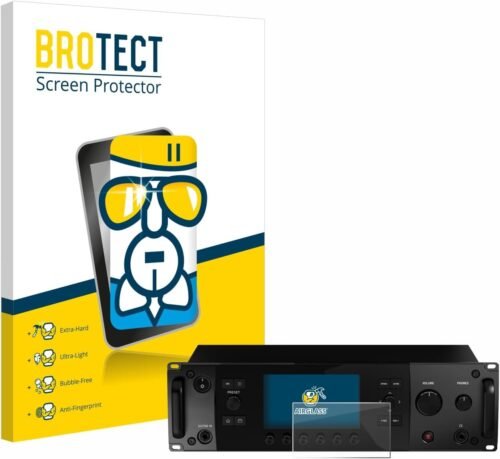 Glass Screen Protector Film Compatible with Line 6 Helix Rack – Glass-Foil 9H Protection [Scratch Resistant, High Clarity]