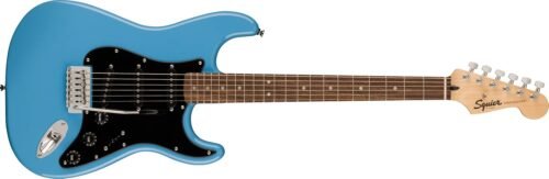 Squier 6 String Solid-Body Electric Guitar, Right, Blue (0373151526)
