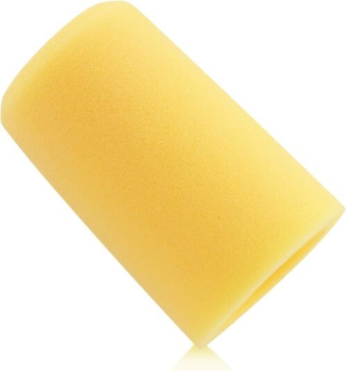 LEFXMOPHY SM7B Windscreen for Shure SM7B SM7dB Vocal Microphone RK345 Replacement Pop filter, Noise-cancellation Windsock Cover Yellow Foam Cover