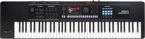 Roland JUNO-D7 Synthesizer | 76-Note Keyboard with Synth Action | ZEN-Core Engine with Over 3800 Onboard Sounds | Intuitive Creative Tools | USB-C Audio/MIDI Interface for Mobile & Computers
