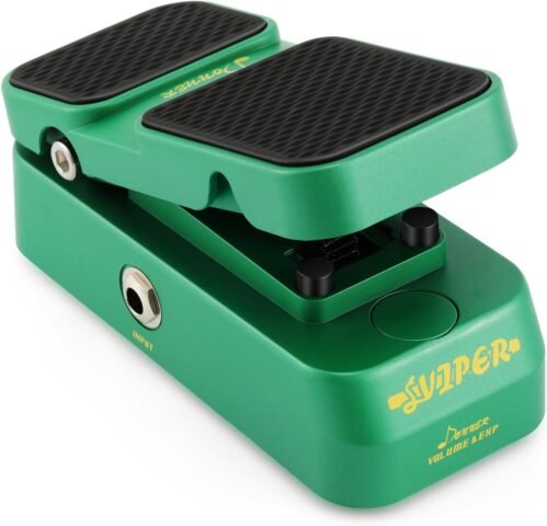 Donner Volume Pedal, Viper 2 in 1 Passive Volume Expression Pedal, Guitar Volume Pedal Pure Analog EXP Pedal