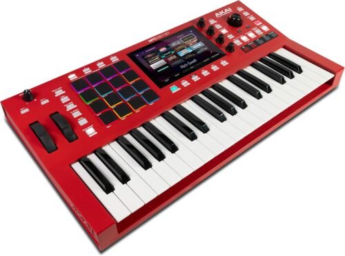 AKAI Professional MPC Key 37 Standalone Production Workstation, Drum Machine, MIDI Keyboard, Synthesizer with WiFi, Bluetooth, Touchscreen, Plug-ins