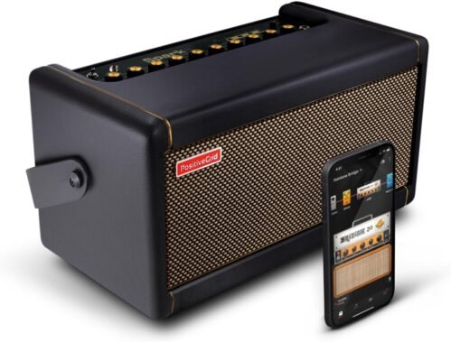 Positive Grid Spark 40-Watt Combo Practice Guitar Amplifier Electric Bass and Acoustic Guitar Amp with Spark Mobile App