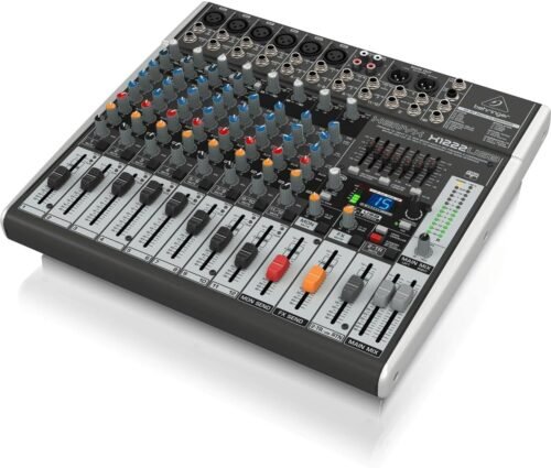 Behringer Xenyx X1222USB Mixer with USB and Effects