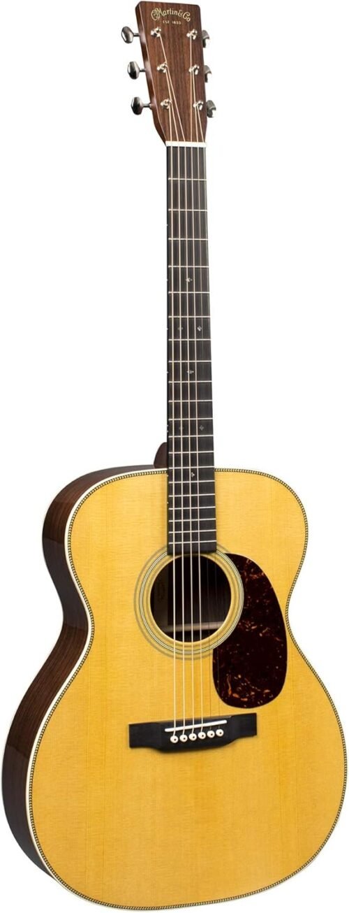 Martin Guitar Standard Series Acoustic Guitars, Hand-Built Martin Guitars with Authentic Wood 000-28 Natural