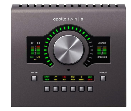 Universal Audio Apollo Twin X DUO Heritage Interface